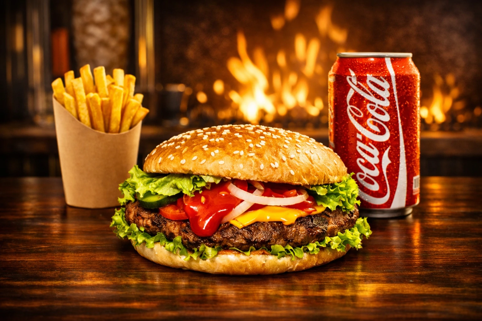 4 - Menú HAMBURGUESA